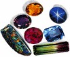 Opal, rubellite, citrine, sapphire, aqua., tourmaline & ruby