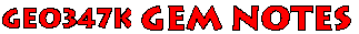 gem notes banner