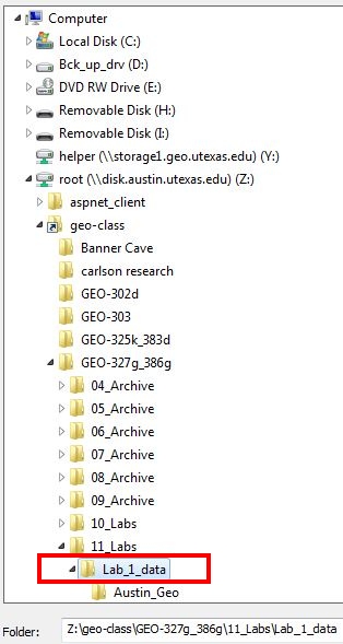 Connect to folder