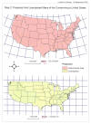 Projections of the Conterminous US
