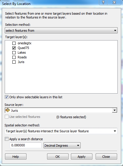 Select by Location GUI