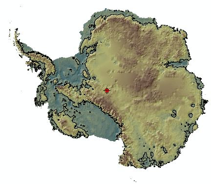 Bedrock elevation after isostatic rebound