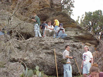 Measuring Marble Falls Lm. @ Honeycut Bend