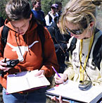 Students during Geo440 field trip