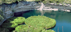 Floating grass islands at El Zacaton